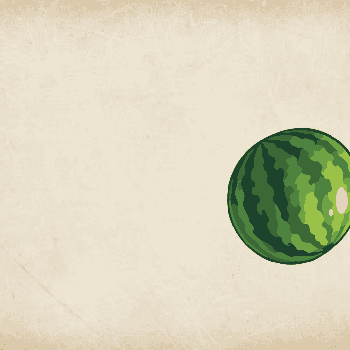 Le jeu Fruits projeté sur la cible